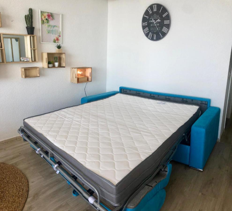Magnifique Appartement En Front De Mer, Caneylles Roses Bagian luar foto