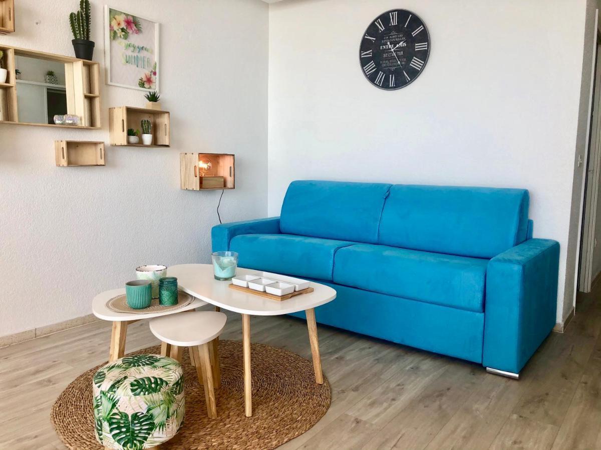 Magnifique Appartement En Front De Mer, Caneylles Roses Bagian luar foto
